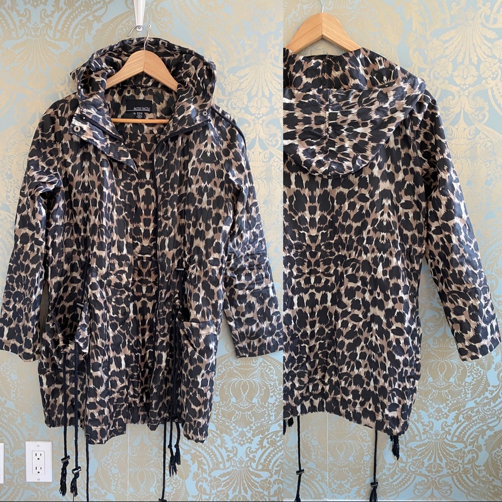 Razzle Dazzle Leopard Raincoat